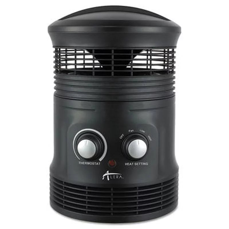750 W Black Fan Forced Heater D364