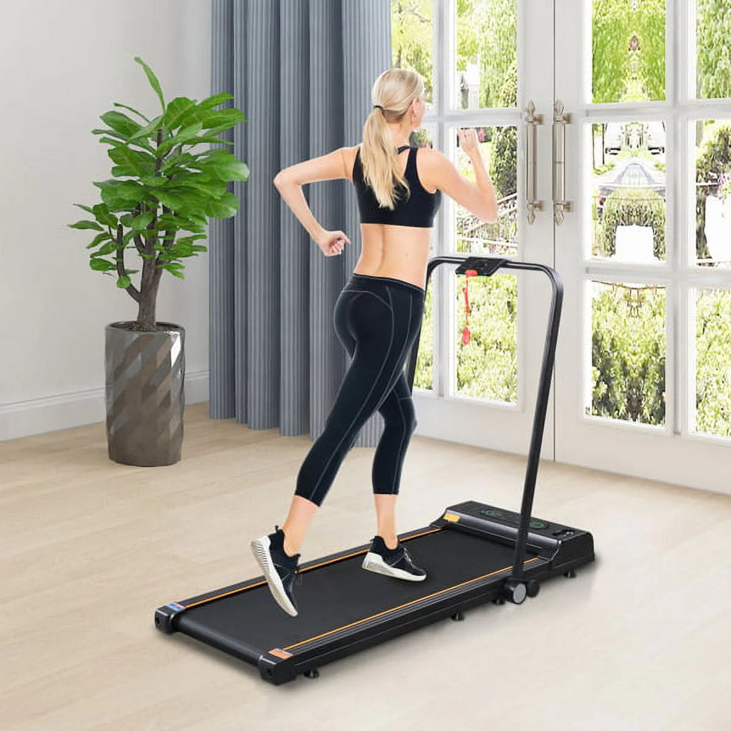 Folding Electric Treadmill with LCD Monitor L6529