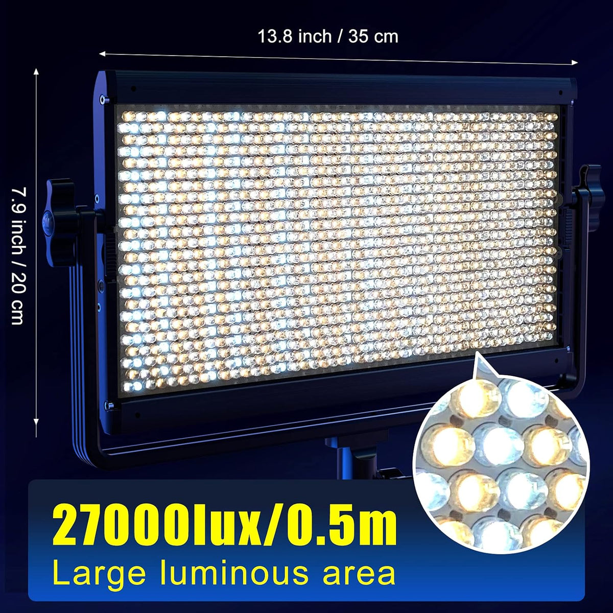 75W RGB LED Video Light 3 Packs H81004