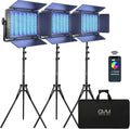 75W RGB LED Video Light 3 Packs H81004