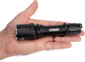 Rechargeable 1000 Lumen Tactical Clip-On Flashlight Pack of 2 T301025