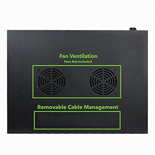9U Wall Mount Rack Enclosure Server Cabinet 16.5 Inch Deep F905218