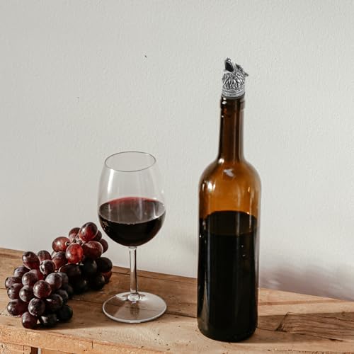 Wolf Head Stainless Steel Wine Aerator Pourer R27923