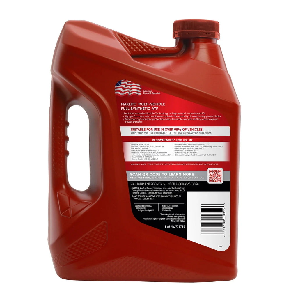 Multi-Vehicle Automatic Transmission Fluid 1 Gallon I417