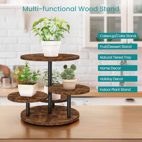 4 Tier Round Cupcake Tower Stand for 50 Cupcakes L906