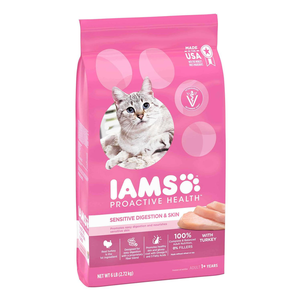 Sensitive Digestion & Skin Dry Cat Food M365