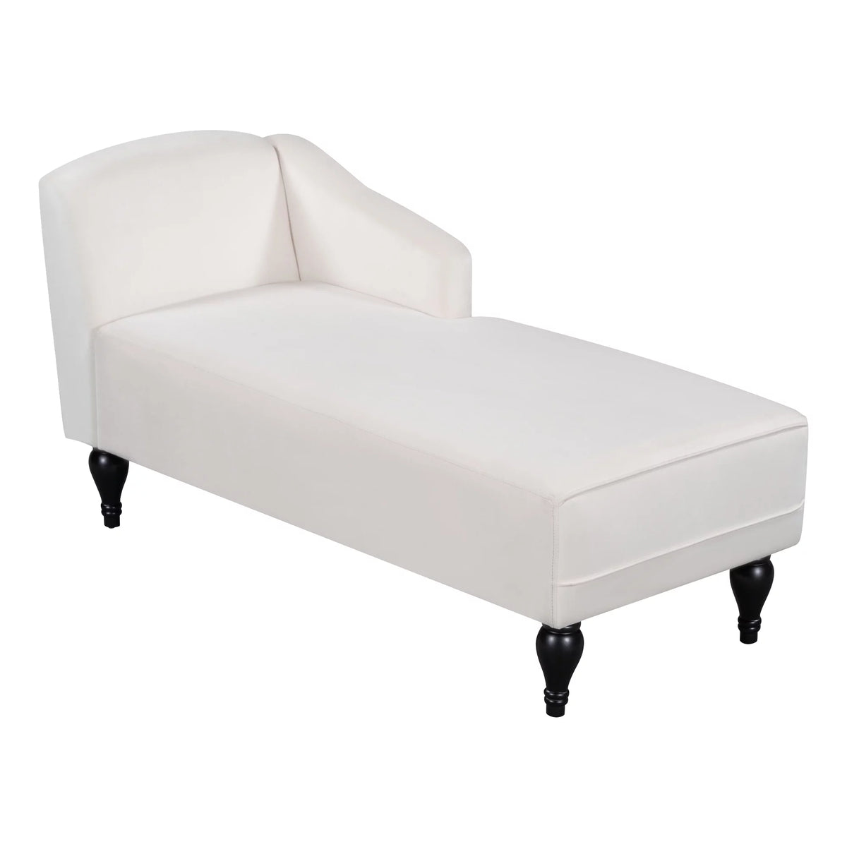 58 inch Velvet Button Tufted Chaise Lounge Sofa N839