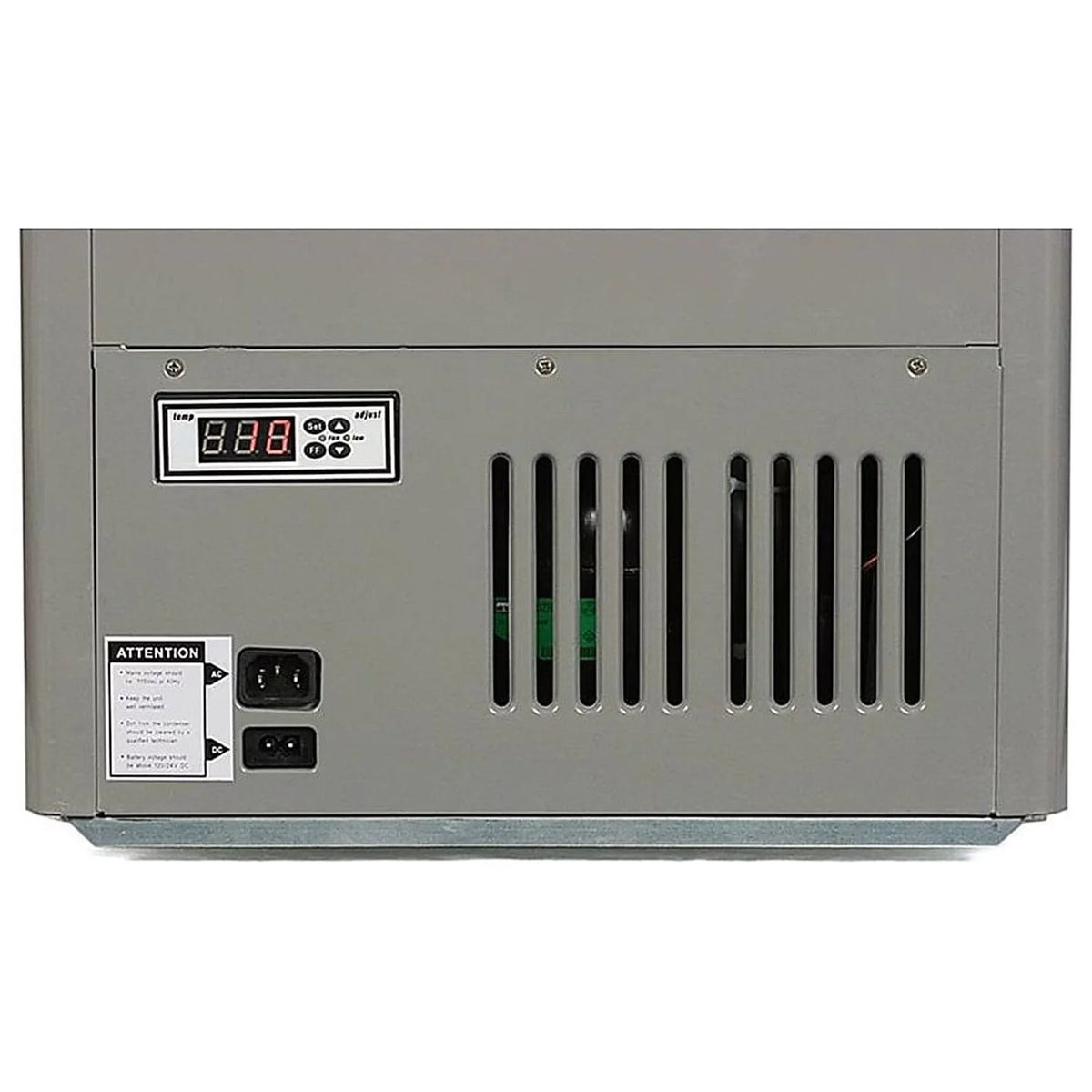 65 Quart Portable Fridge/Freezer Stainless Steel N445554