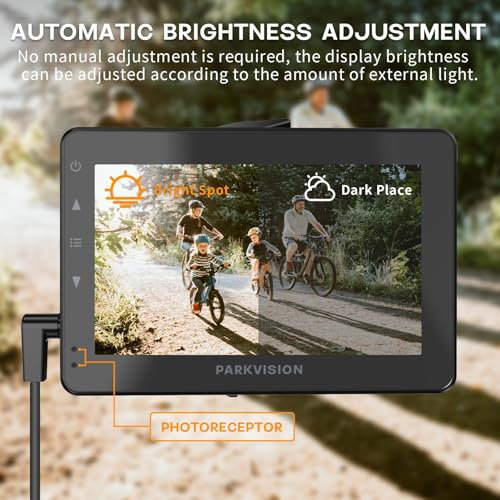 Bicycle Rear View Camera with 4.3'' HD Monitor I797