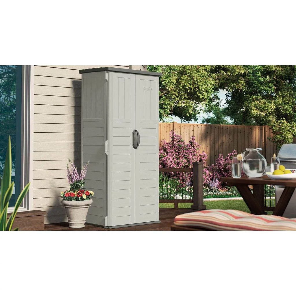 Resin Vertical Storage Shed L530664