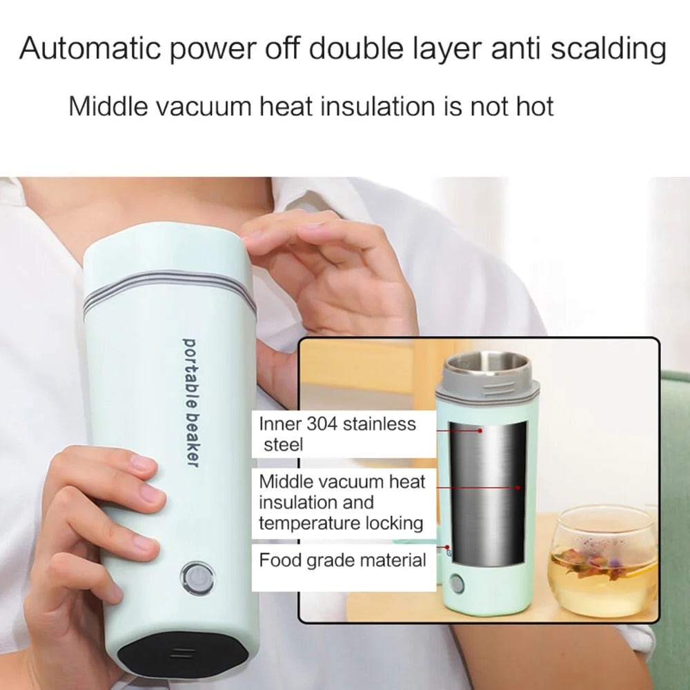 Portable Electric Kettle 350ML Stainless Steel Q6069