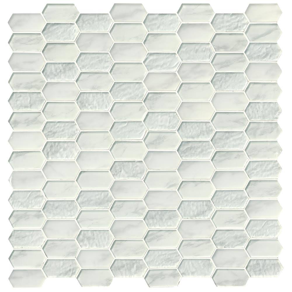 12 in. x 12 in. Glass Mesh-Mounted Mosaic Tile X640