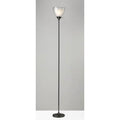 Black Nickel Torchiere Floor Lamp R661