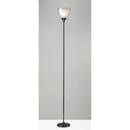 Black Nickel Torchiere Floor Lamp R661