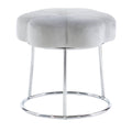 Gray Accent Vanity Stool Z30683