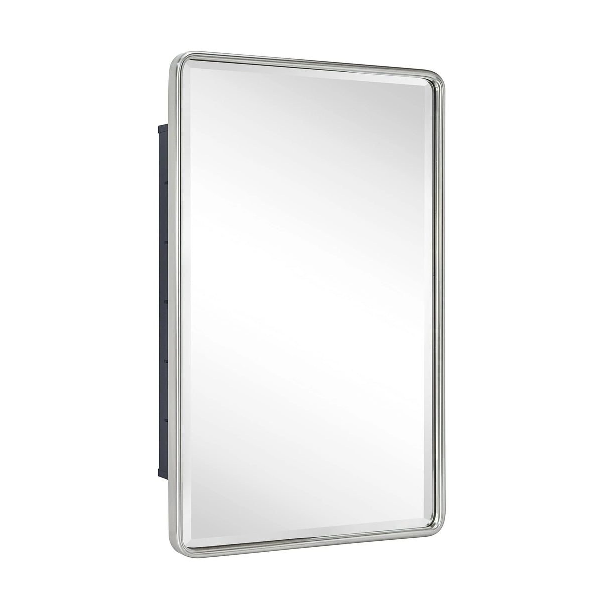 Recessed Metal Bathroom Medicine Cabinet with Mirror 24" x 16" Y673