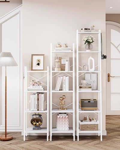 5-Tier Greige Ladder Shelf F4883