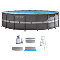 18ft X 52in Ultra Frame Pool Set with Sand Filter Pump J31373