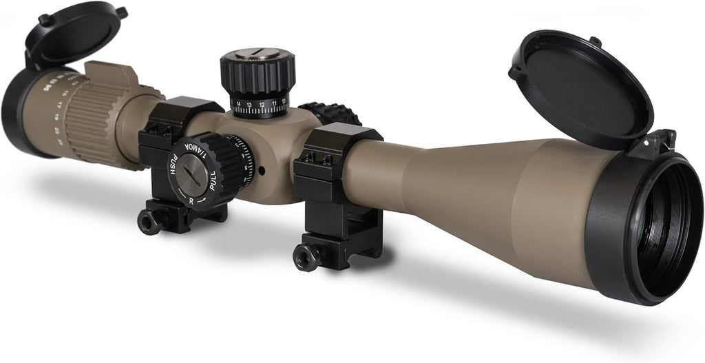 6-36x56 First Focal Plane Rifle Scope with Illuminated MOA Reticle V291710