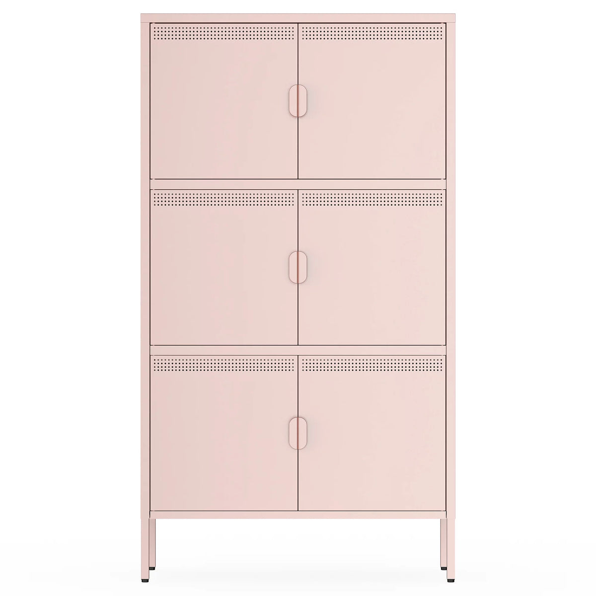 6 Doors Metal Storage Cabinet with Adjustable Shelves U706973
