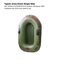 Inflatable Boat 1/2/3 Person Raft Set with Oars and Foot Pump S804907