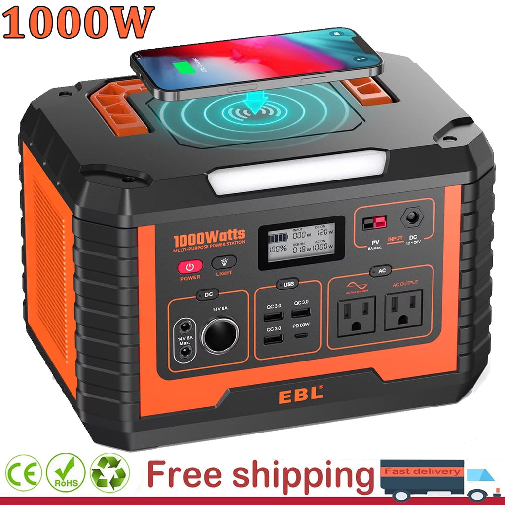 1000W Portable Solar Power Station S4878
