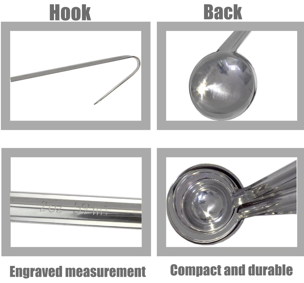 12 Oz Stainless Steel Soup Ladle O896