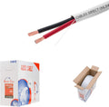 100ft 18AWG 2 Conductors CL2 Rated Speaker Cable Wire Q1945