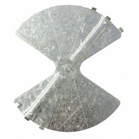 Galvanized Steel Radial Balancing Damper 12 PK10 E182