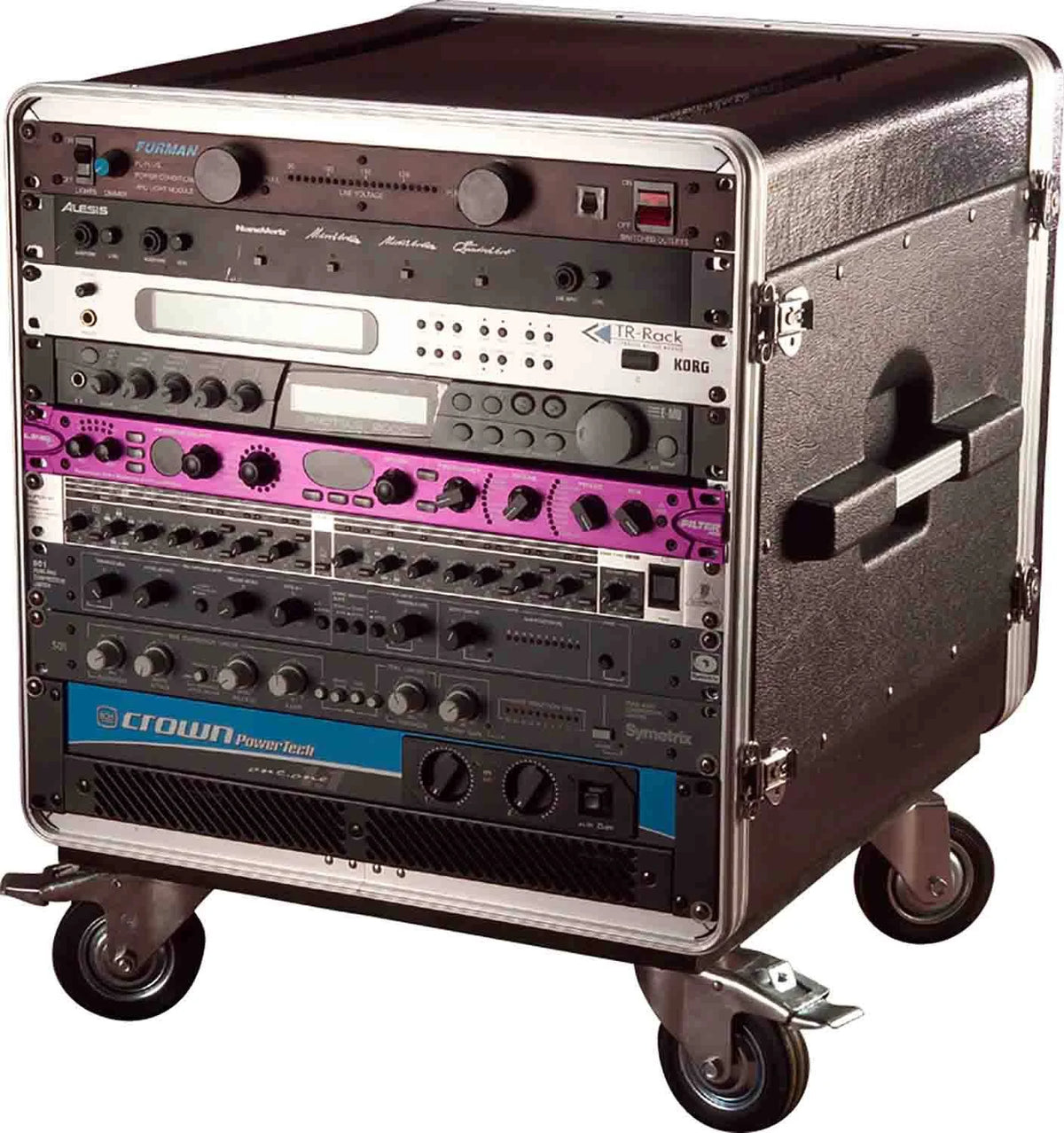10U Rack Base with Casters O529448