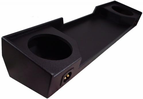 Rhino Coated Dual 12 Subwoofer Truck Enclosure J991