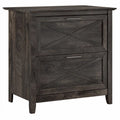 Gray 2 Drawer Wood File Cabinet H88242