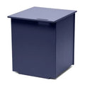14 Gallon Navy Blue Plastic Deck Box T8782
