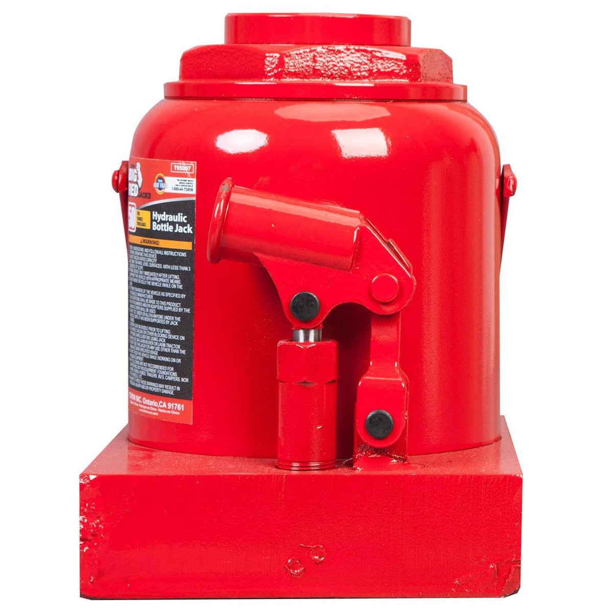50 Ton Heavy Duty Hydraulic Steel Bottle Jack Q10326