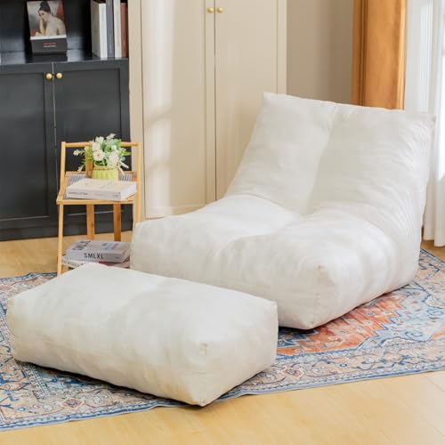 Bean Bag Chair with Ottoman I2989