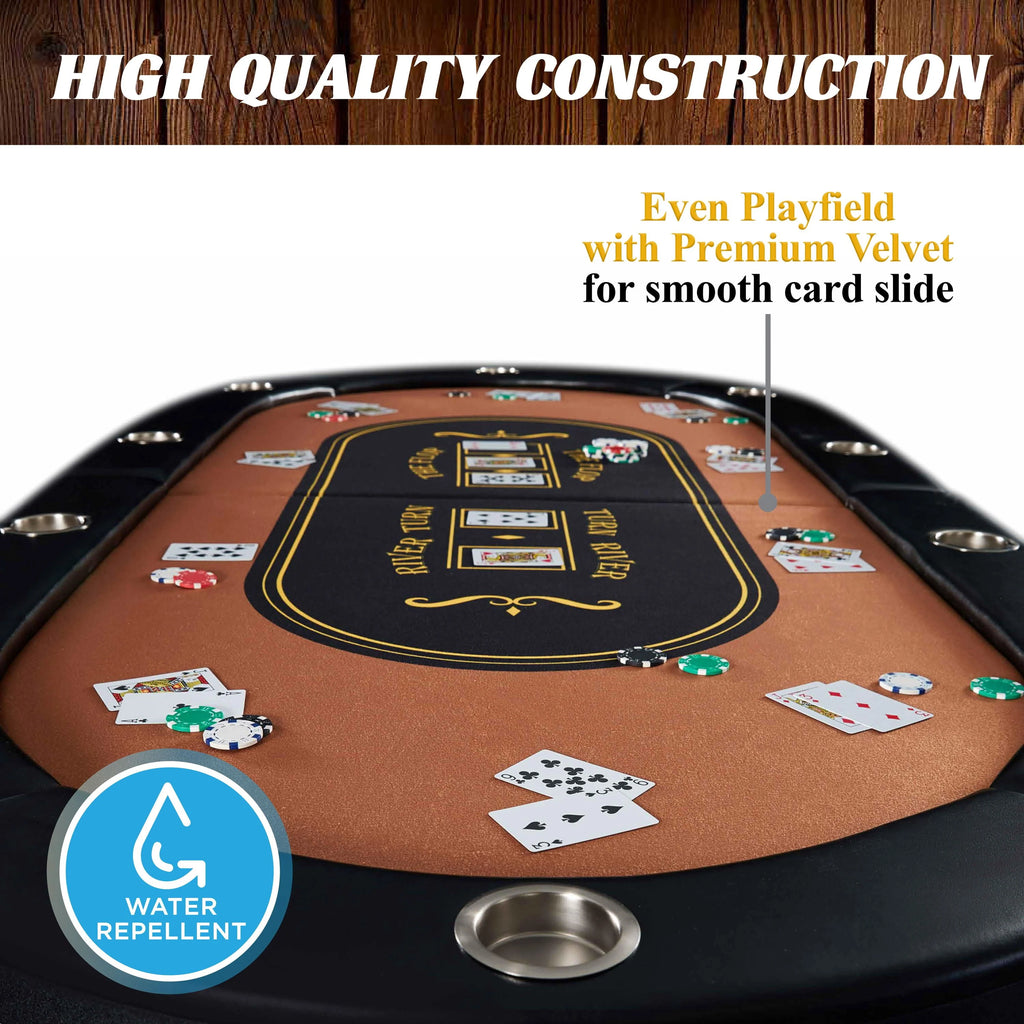 10-Player Poker Table W4656