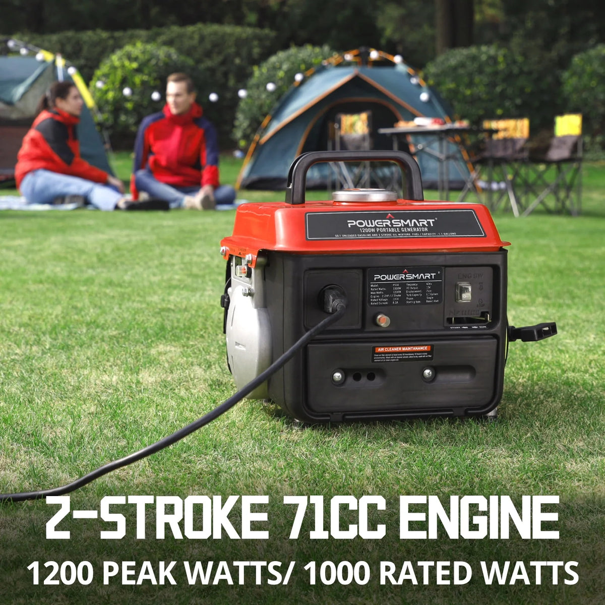 1200W Portable Gasoline Inverter Generator H25769