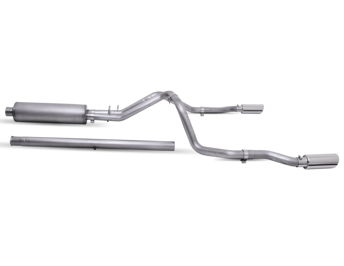 Cat-Back Dual Split Exhaust System Y674
