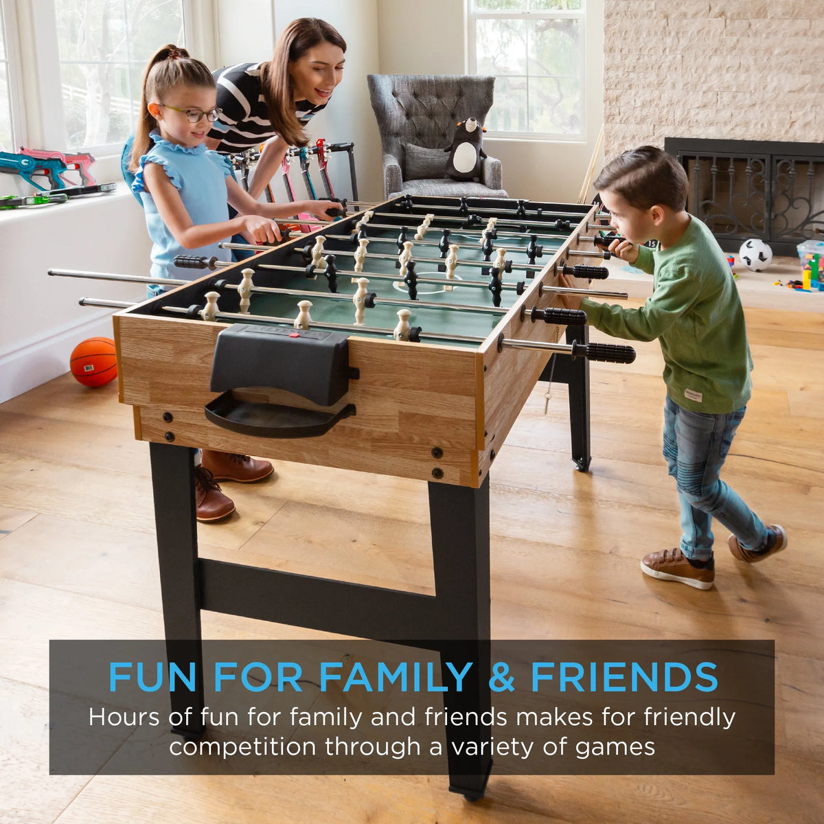 2x4ft 10-in-1 Combo Game Table Set M551581