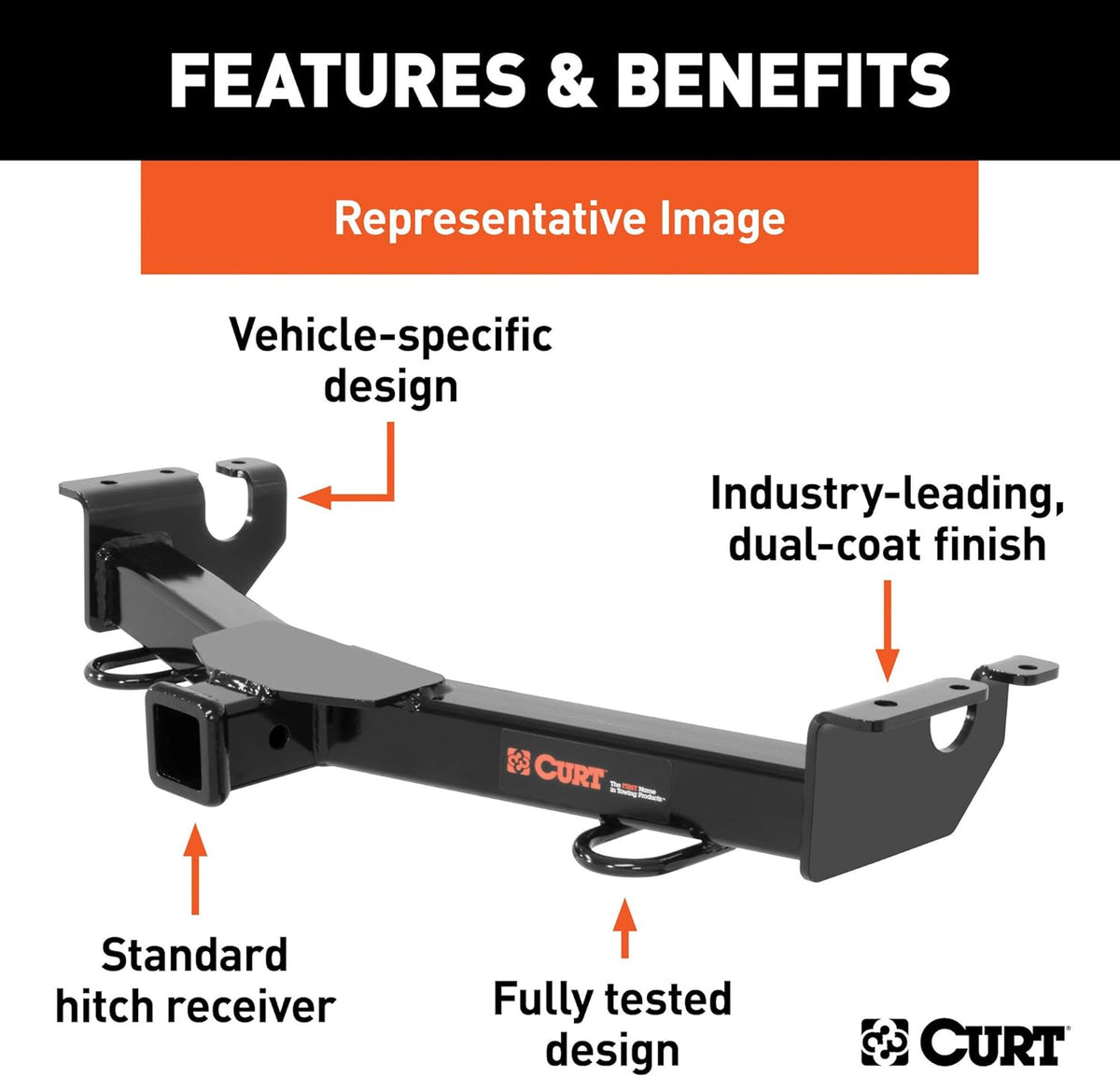 2-Inch Front Receiver Hitch Z29026