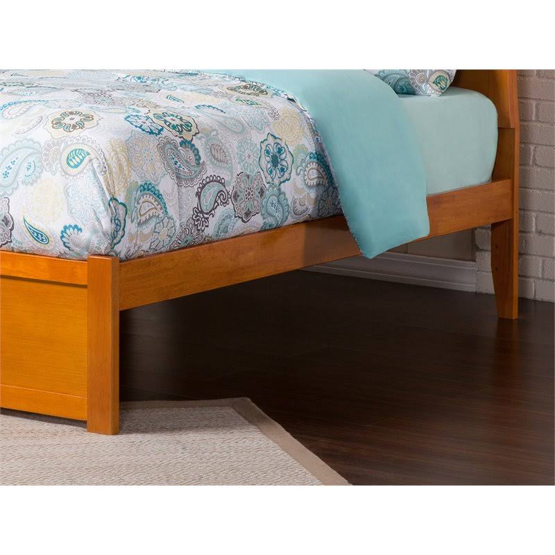 Queen Flat Panel Foot Board with 2 Bed Drawers Z1161