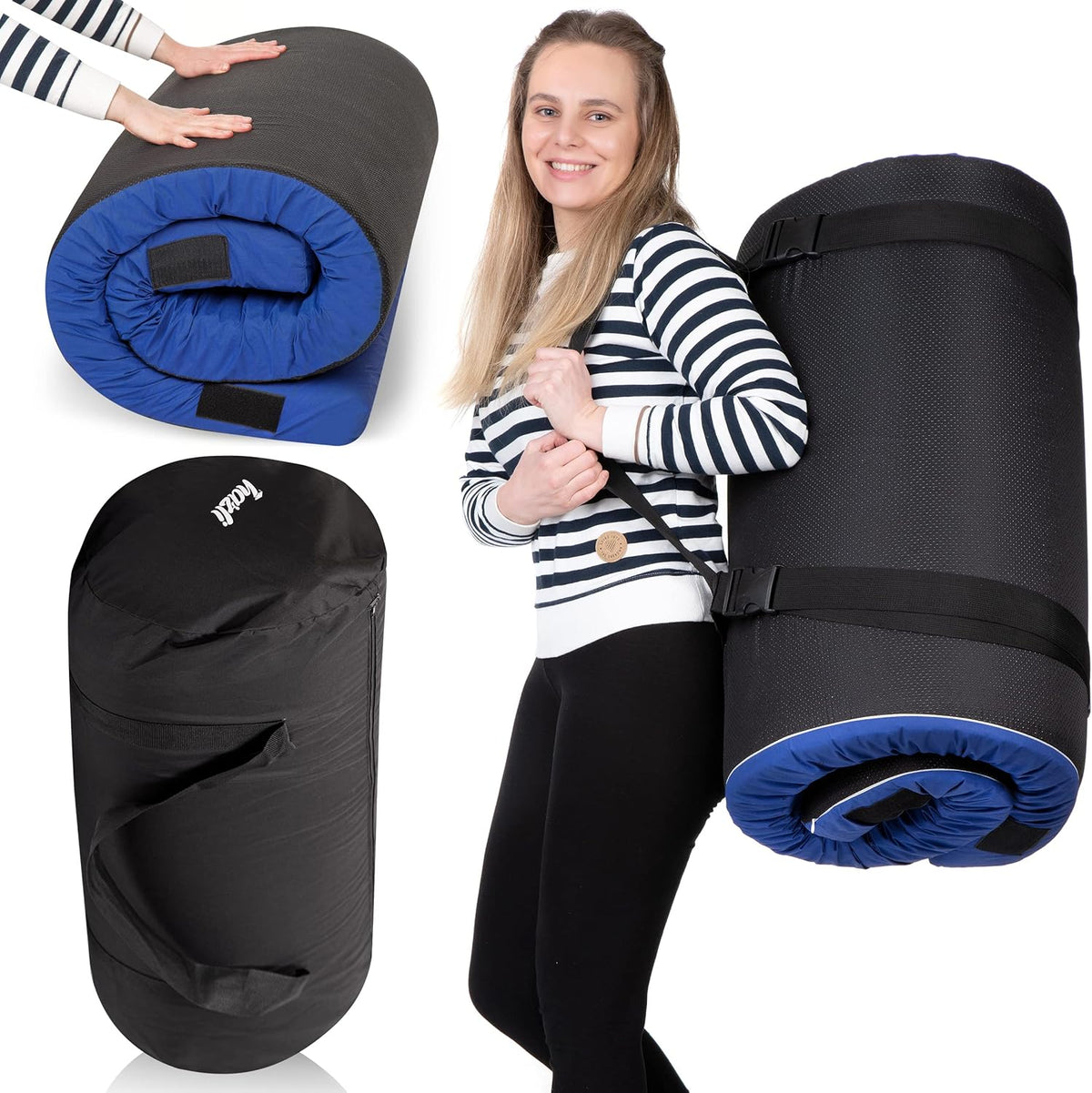 Memory Foam Camping Mattress Waterproof Foldable Portable Sleeping Pad J14341