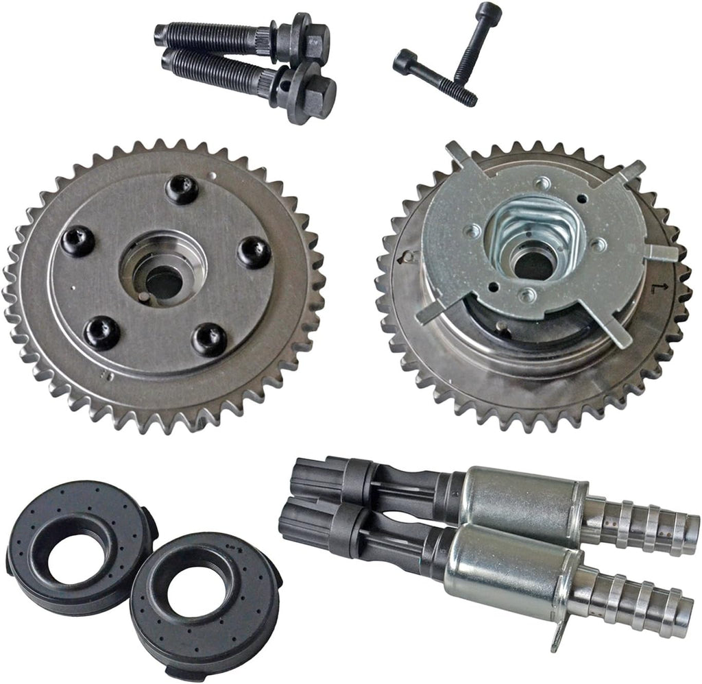 Variable Camshaft Timing Cam Phaser Kit with VCT Solenoids 4.6L 5.4L 3V Engine J1302