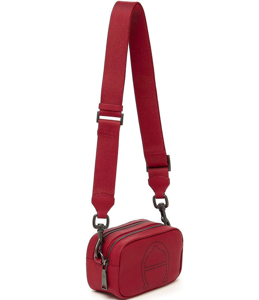 Mini Leather Camera Crossbody Y58735