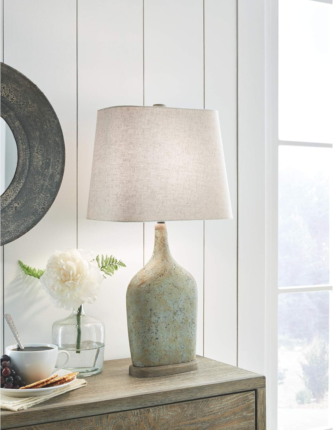 Sage Paper Table Lamp Set of 2 Y53536