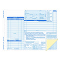 Auto Repair Four-Part Carbonless Order Form 8 1/2 x 11 50 Forms K88532