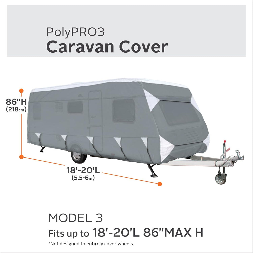 Caravan Cover Fits 20' - 22' Trailers E267