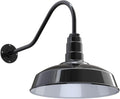 Gooseneck Barn Light 23 Gooseneck Matte Black X491579