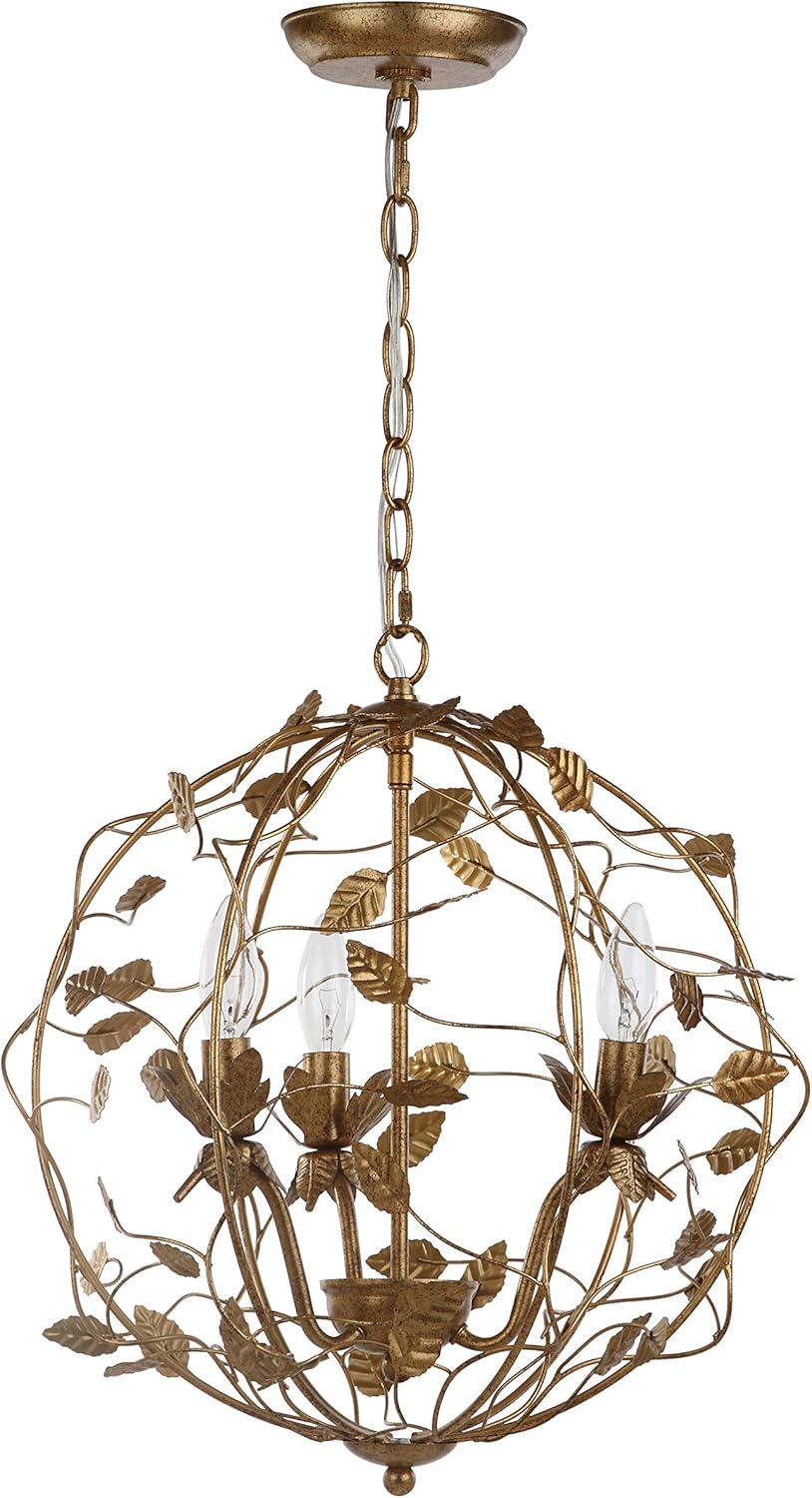 Gold Leaf Chandelier Y5049