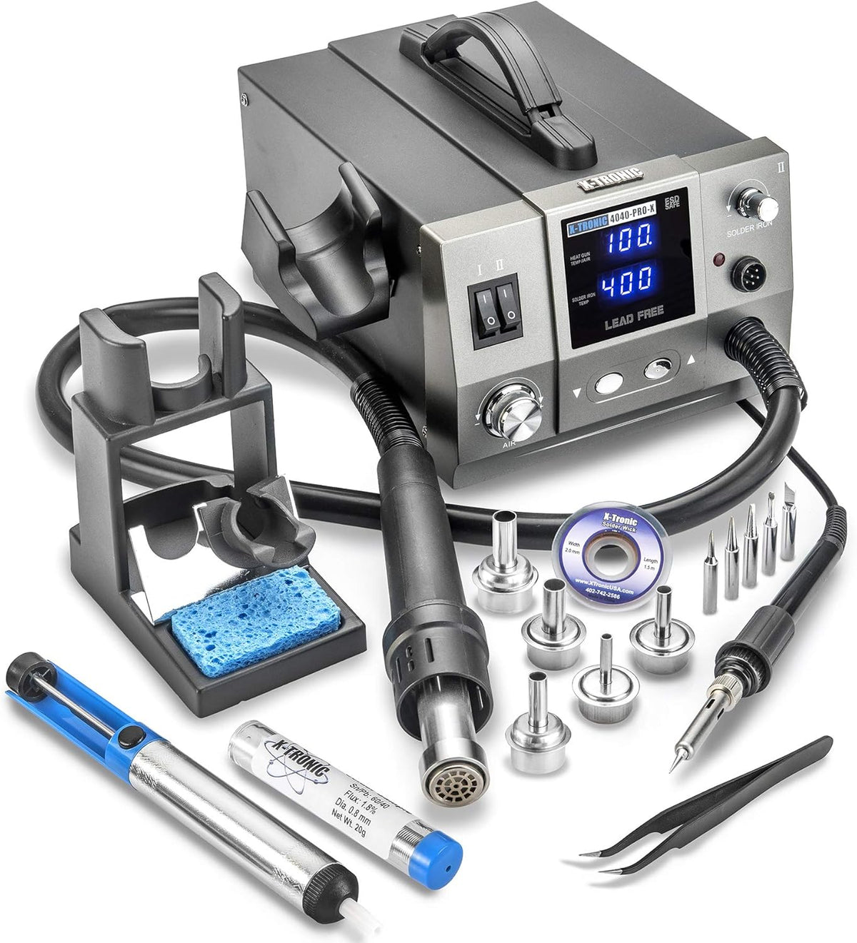 700 Watt Hot Air Rework Soldering Iron Station M92735